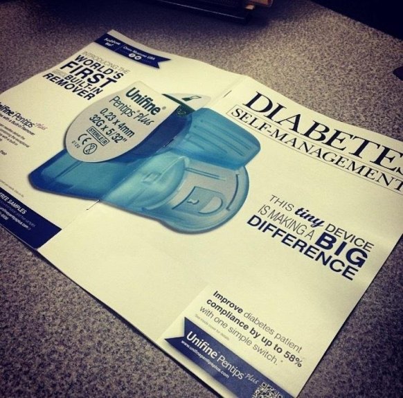 Diabetes Ad Wrap